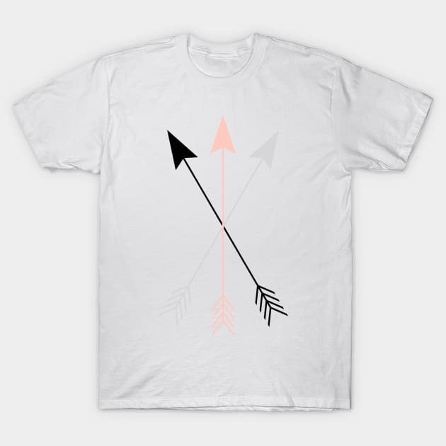 Three arrows T-Shirt by lunabelleapparel